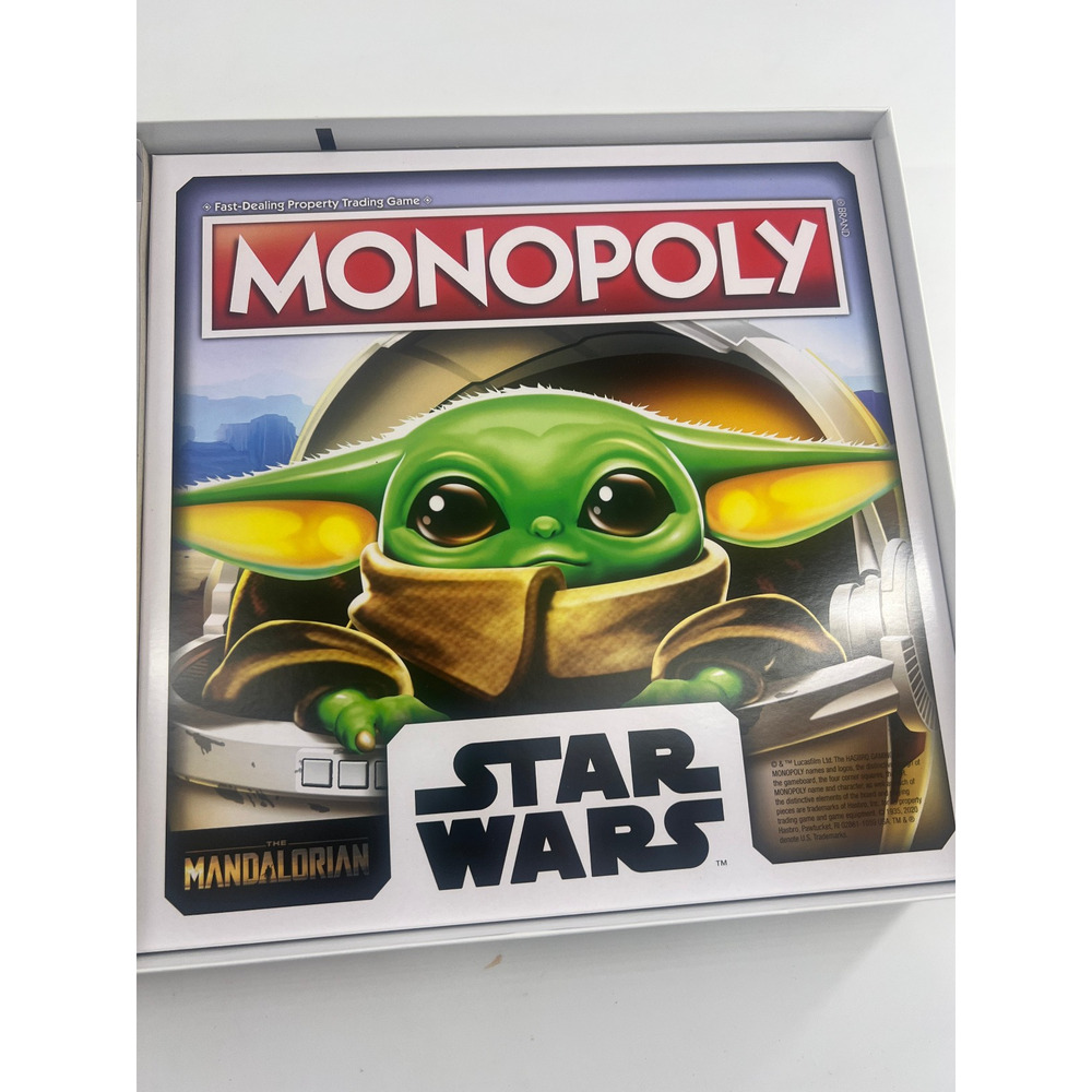Monopoly: Star Wars The Child Edition Board Game for Kids and Families New - Picture 9 of 9